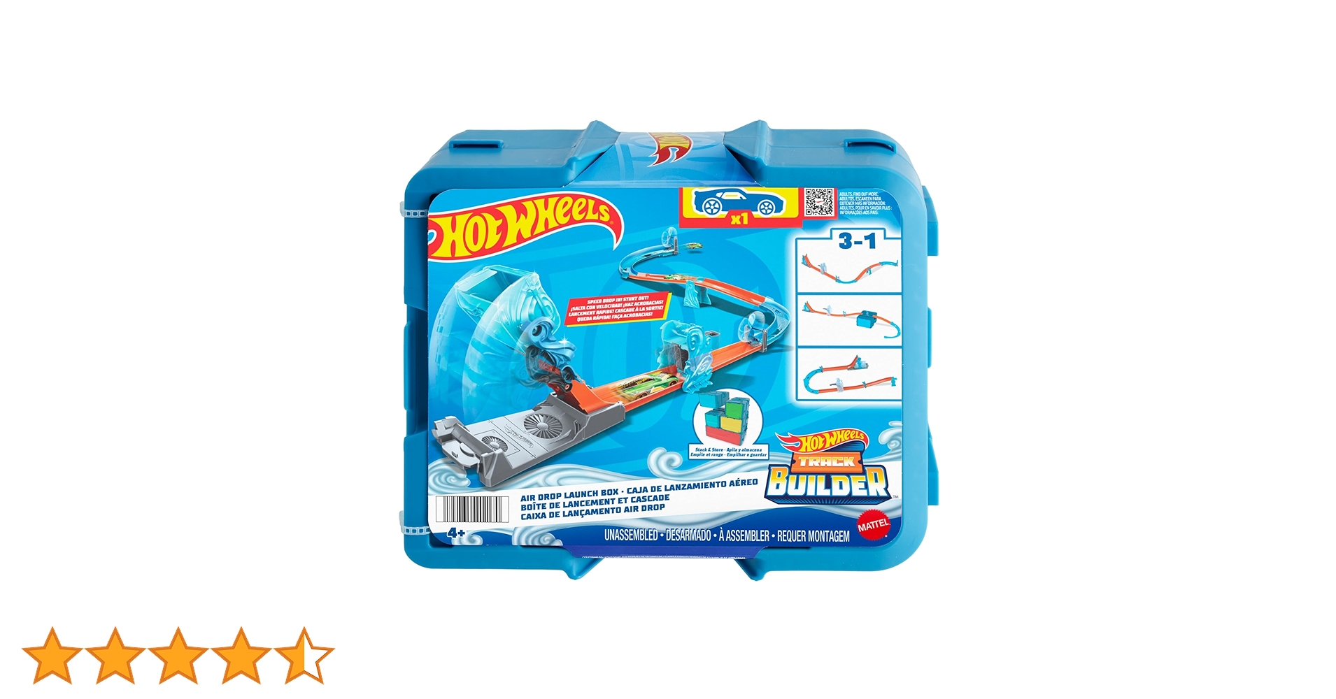 Amazon | Hot Wheels トラックビルダー プレイセット 風重力